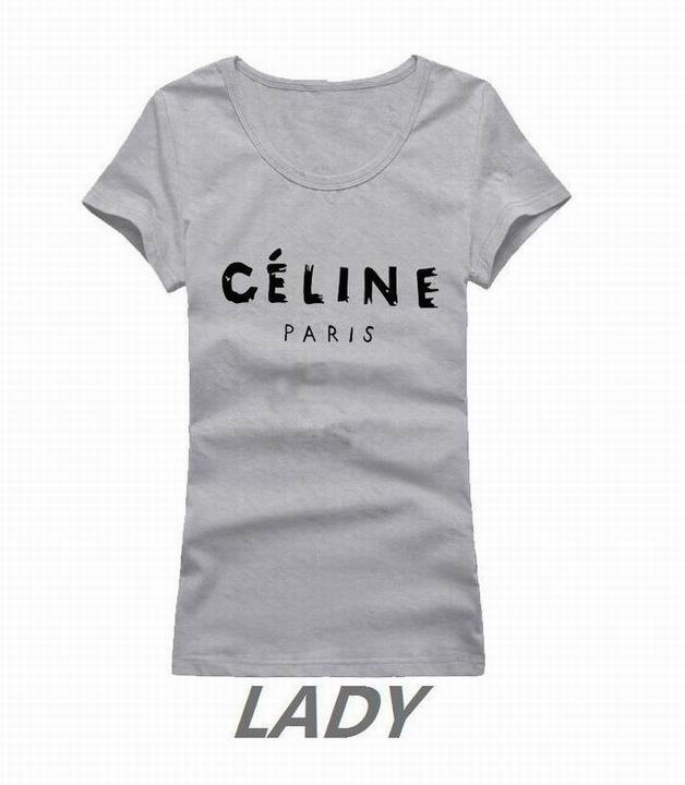 Celine short round collar T woman S-XL-014